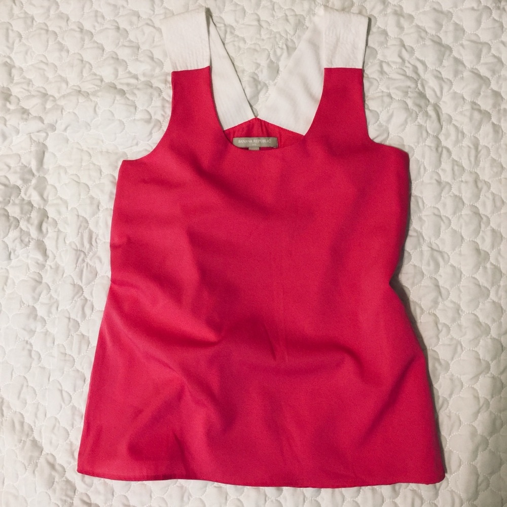 Banana Republic pink top
